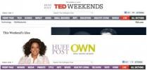 Huffington Post는 Oprah 및 TED와 함께 두 개의 새로운 공동 브랜드 섹션을 시작합니다.