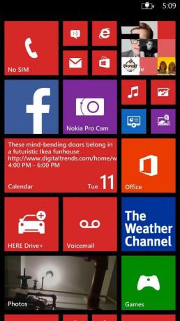 Скріншот Nokia Lumia Icon 7