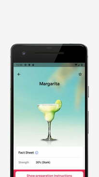 Kuvakaappaus Cocktail Flow'sta Google Androidissa