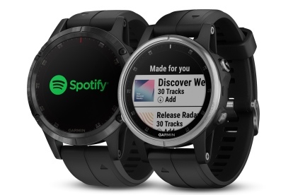 Garmin anuncia integração Spotify para relógios Fenix ​​5 Plus