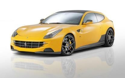 Novitec Rosso Ferrari FF elölnézet háromnegyedes nézetben