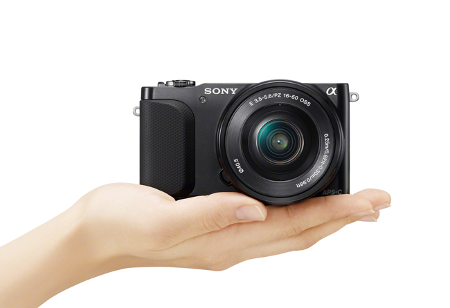 Sony dévoile le nex 3n selp1650 bk hand d'entrée de gamme