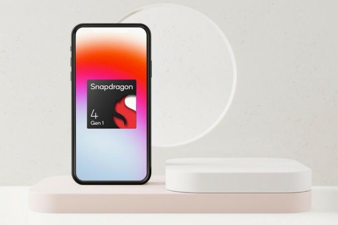 Qualcomm Snapdragon 4 Gen 1 konstverk.