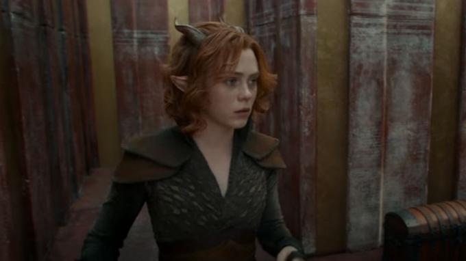 Sophia Lillis dalam Dungeons and Dragons: Honor Among Thieves.