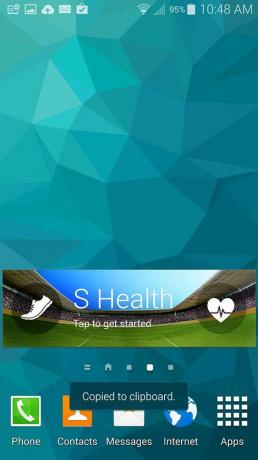 Samsung Galaxy S5 revisión deportiva captura de pantalla 005