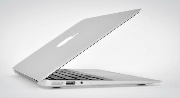 Apple MacBook Air 11 6 inç 2012 inceleme kapak açısı yan bağlantı noktaları usb 3.0 ultrabook os x