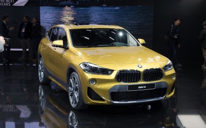 de BMW x2 2018 neemt zijn officiële wereldse buiging in Detroit