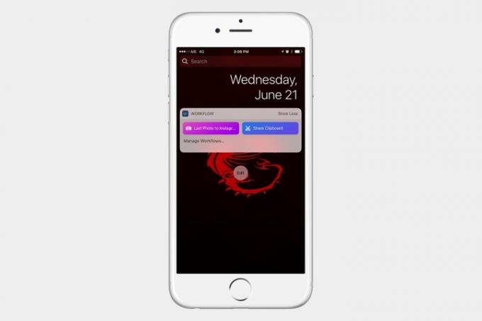 miglior flusso di lavoro dei widget iOS 10