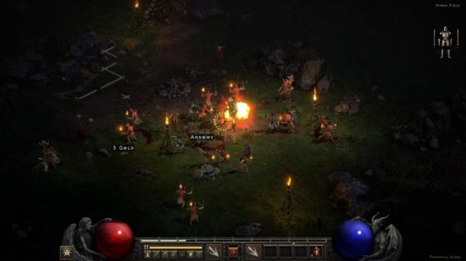 Ξεσπά ένας καβγάς στο Diablo 2: Resurrected.