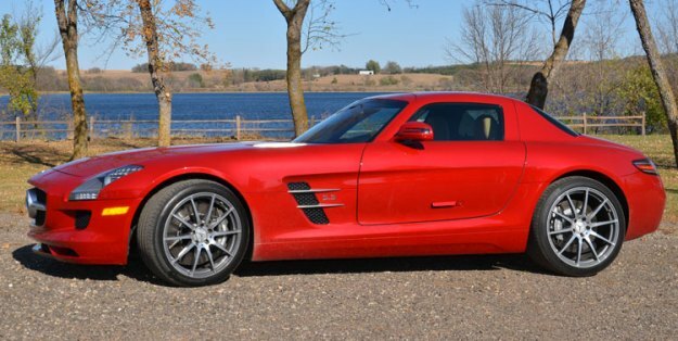 Essai routier de la Mercedes-Benz SLS AMG 2012