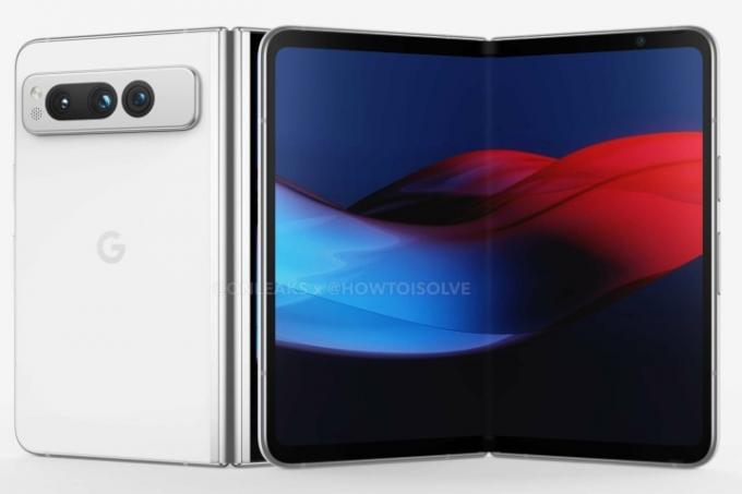 Ймовірний рендер Google Pixel Fold