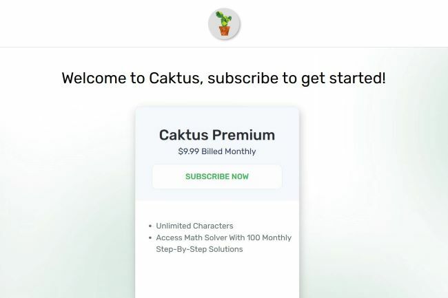 Harga Cacktus AI. 