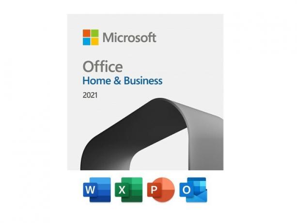 Naslovna slika lokalne licence Microsoft Office Home & Business 2021.