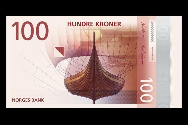 Dizajn prednje strane buduće serije novčanica u Norveškoj ima tradicionalniji crtež.