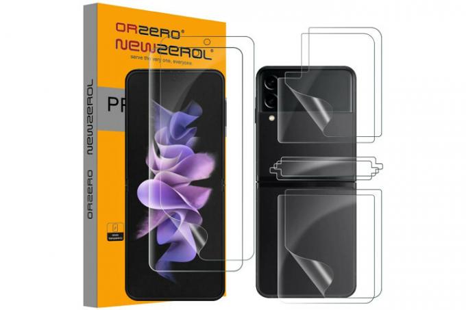 Orzero TPU протектори за екран за Samsung Galaxy Z Flip 3.