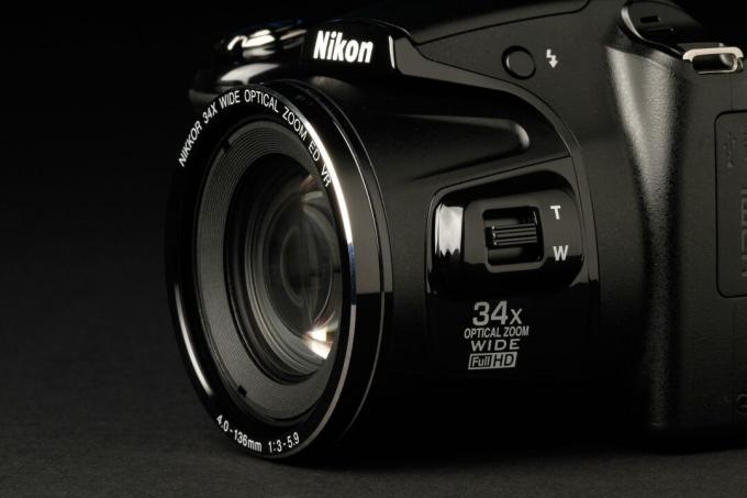 Nikon Coolpix L830 objektyvas