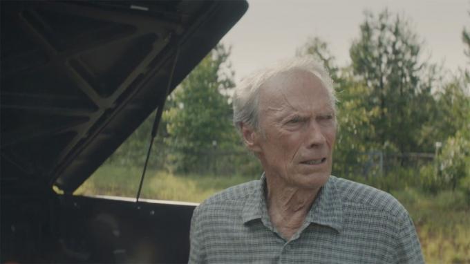 Clint Eastwood în Catârul.