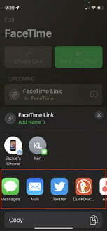 FaceTime integrat cu Android.