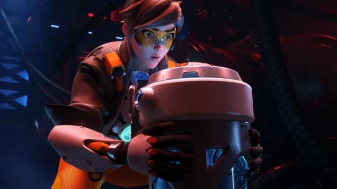 ภาพนิ่งของ Tracer ใน Overwatch 2