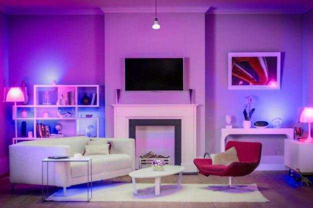 Slimme lampen kunnen uw humeur verbeteren wanneer u thuis werkt Philips Hue Connected Lamp Startpakket 8