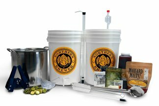 oferta de kit de fabricação de cerveja Brew Share Desfrute do kit inicial de fabricação de cerveja caseira