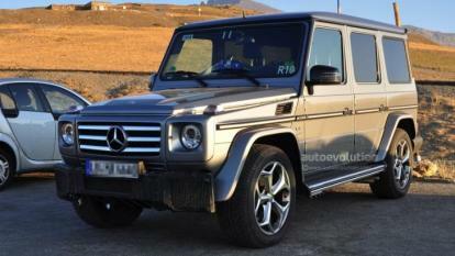 Tir d'espionnage du Mercedes G65 AMG