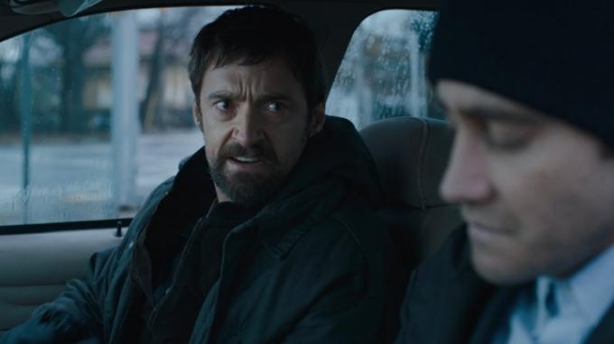 Prisonniers Jake Gyllenhaal et Hugh Jackman. 