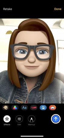 Memoji mit TrueDepth-Kamera.