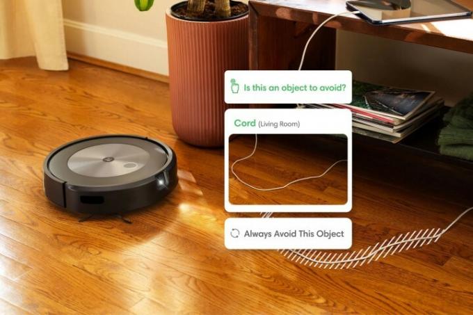 Objektavkänning på Roomba