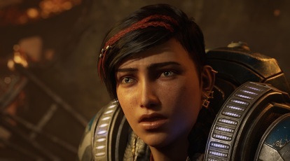 Spustenie Gears 5 - Detailný záber na Kait