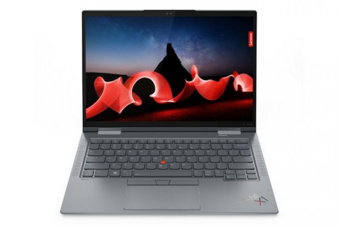 Et pressebillede af Gen 11 ThinkPad X1 Yoga.