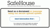 WSJ lanserar SafeHouse, dess svar på WikiLeaks