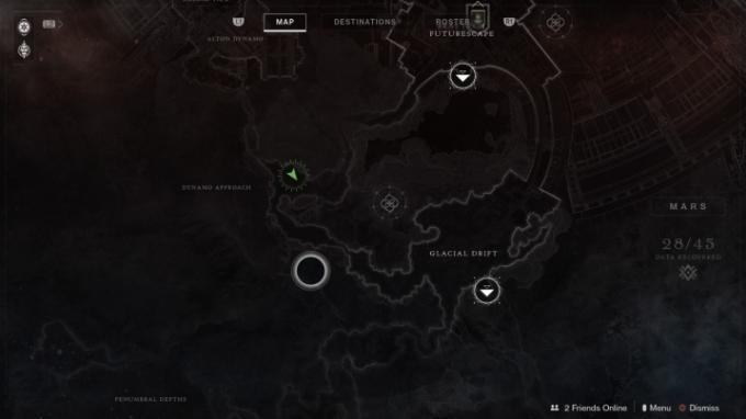 Destiny 2 Warmind Worldline zero przewodnik fragmenty pamięci dynamo podejście 1 mapa
