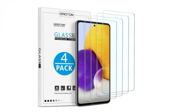 Omoton skjermbeskytter i herdet glass til Samsung Galaxy A72