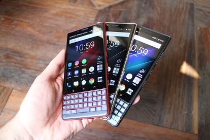 BlackBerry Key2 LE zum Anfassen