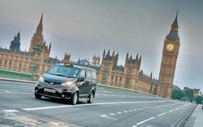 Taxi Nissan NV200 Londra