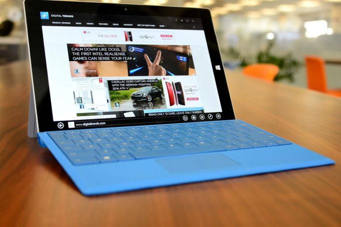 Microsoft Surface 3 hős