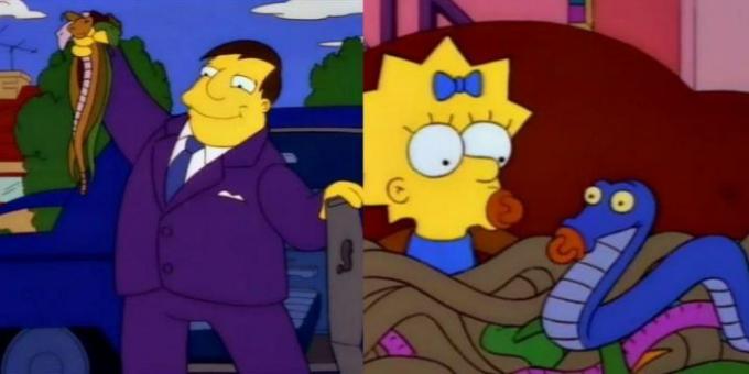 Springfield firar Whacking Day där de dödar alla ormar i stan