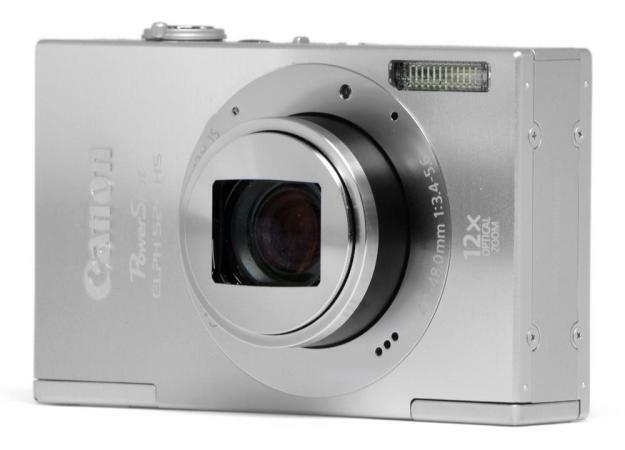 canon-powershot-elph-520-hs-review-silver-front-angle-lins