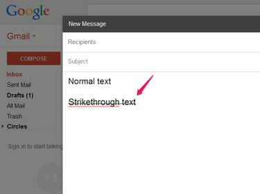 Ielīmējiet tekstu pakalpojumā Gmail.