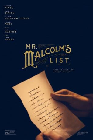 Mr. Malcolm's List (1 juli)