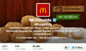 Dopo l'hack: Burger King si scusa, torna la pagina Twitter e raccoglie oltre 30.000 nuovi follower