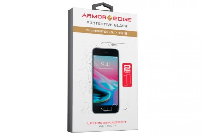 Armour Edge Glass Skjermbeskytter for iPhone SE (2020).