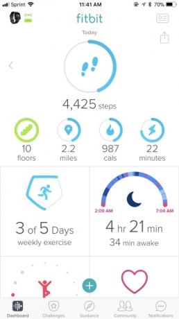 fitbit versa felülvizsgálati képernyők1