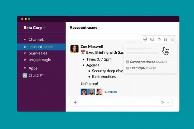 การใช้ ChatGPT ใน Slack