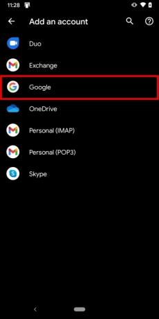 Android 11 Aggiungi il secondo account Google