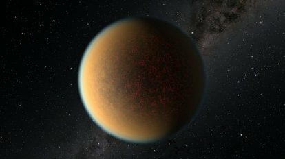 Tato podivná exoplaneta znovu roste svou atmosférou