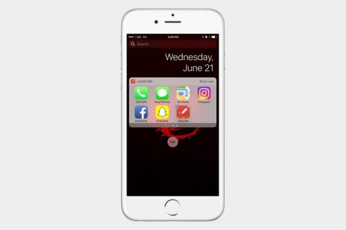 miglior lanciatore di widget per iOS 10