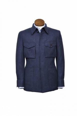 Bentley leva sob medida para o seu torso com estas jaquetas Savile Row Driving Dege Skinner BespokedrivingJacket Front