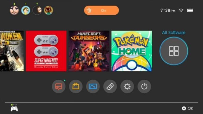 cómo eliminar el archivo reinstalar juegos nintendo switch seleccionar todo el software